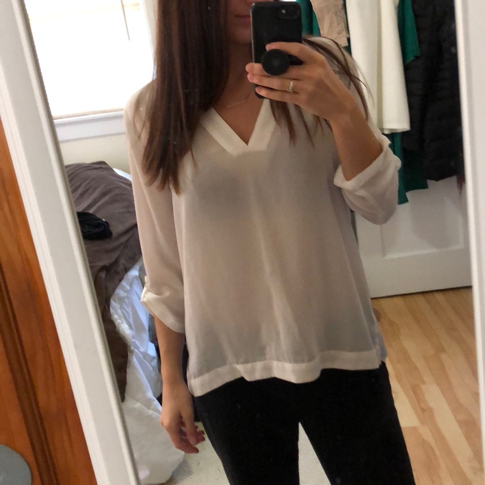 Express white blouse